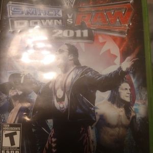 Smackdown vs raw 2011 limited edition for Xbox 360